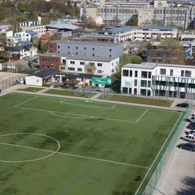 GWE-Sportanlage von Oben